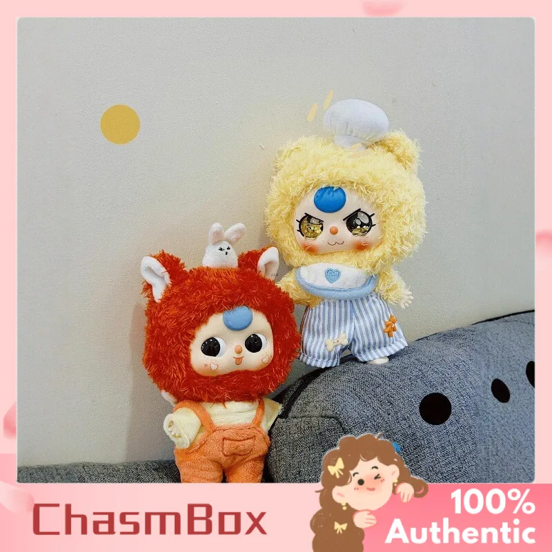 

Authentic Baby Three Fairy Tale Kindergarten Series Blind Box Collectible Cute Vinyl Face Doll Adorable Keychain