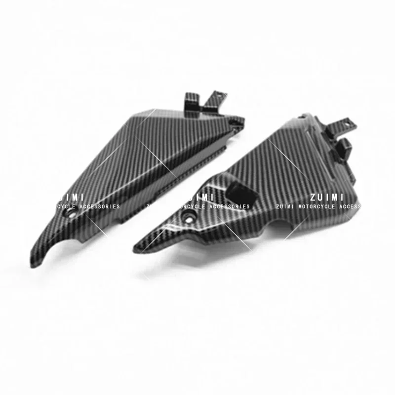 

Motorcycle ABS With Carbon Fiber Paint Front Frame Side Cover Cowl Panel Trim Body Fairings Fit For Kawasaki Z650 2017-2020 H