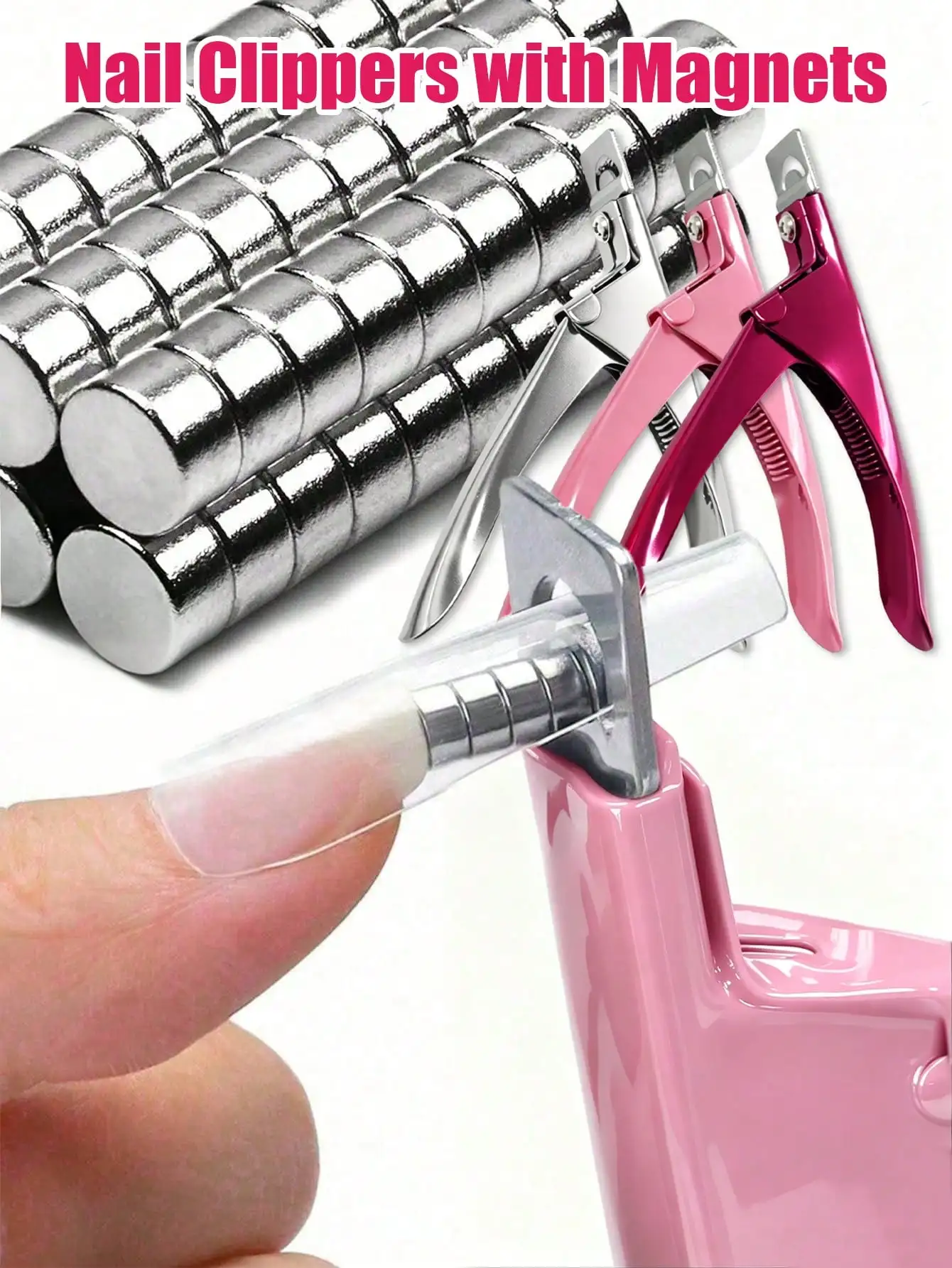 

Strong Cylindrical Magnet Nail Art Tool, Multi-Function Cat Eye Magnet. Creates Cat Eye Effect. Nail Design Tool & Supplies. Great Gift for Her, Christmas Stocking Stuffer.