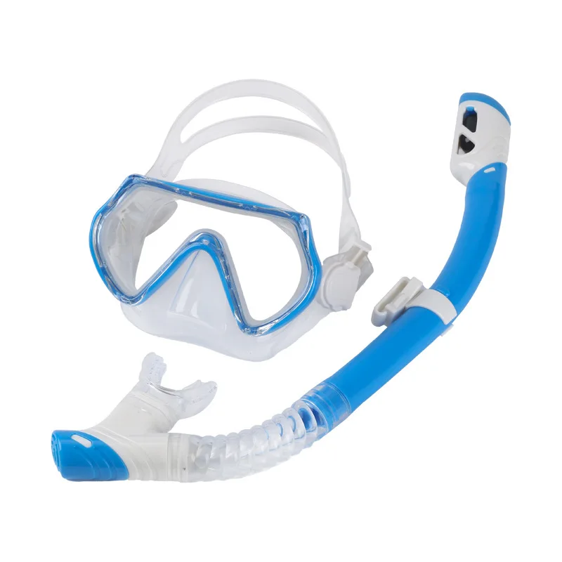 Children's diving set Floating ball waterproof valve Diving equipment Snorkeling mask set