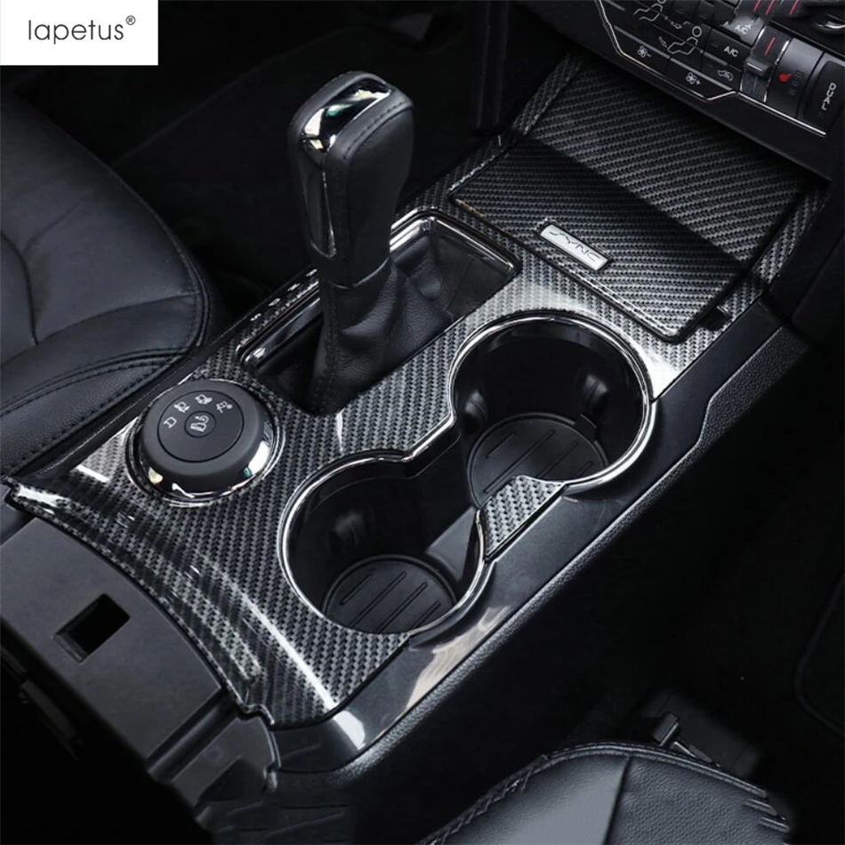 

Door Armrest Panel Strip / Steering Wheel / Window Lift / Water Cup Holder Cover Trim Accessories For Ford Explorer 2016 - 2018