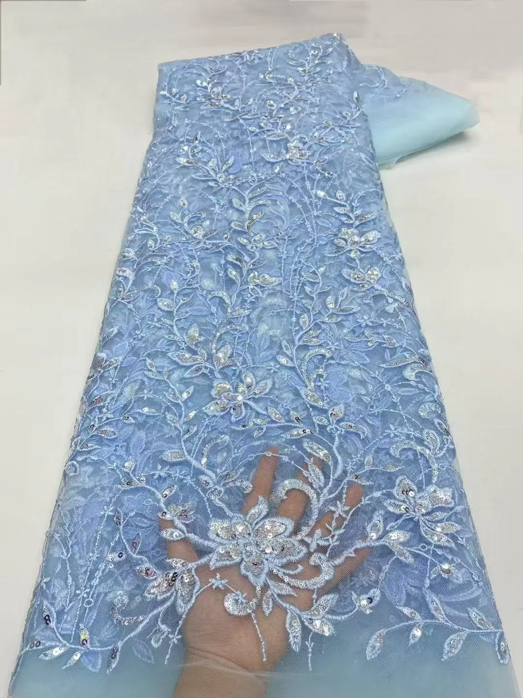 

Элитное африканское кружево 2026: высококачественные ткани с пайетками и бисером для нигерийских свадеб, французский тюль для пошива платьев