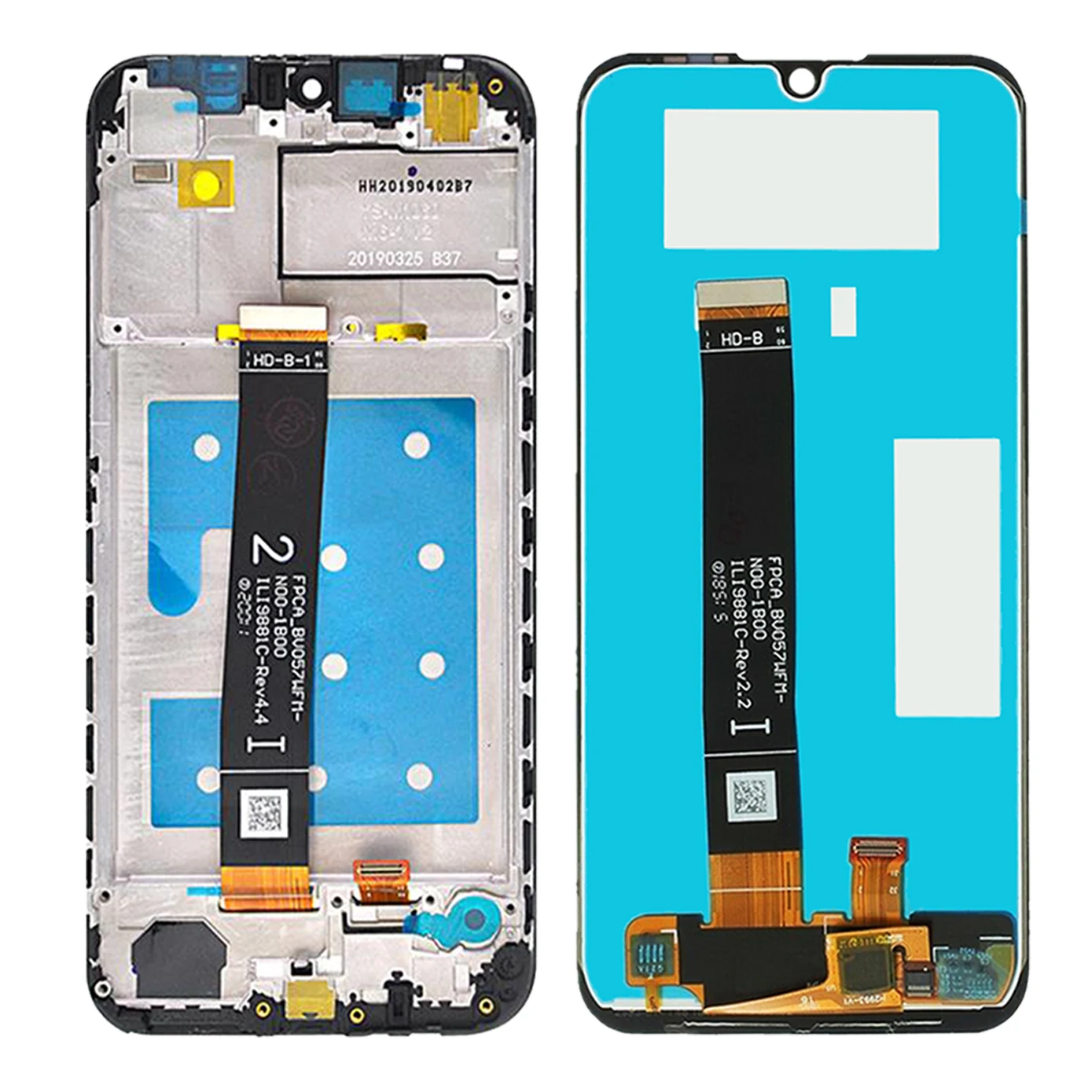 LCD Display For Huawei Honor 8S LCD KSA-LX9 KSE-LX9 Touch Screen Digitizer Assembly For Honor 8S 2020 Display With Frame