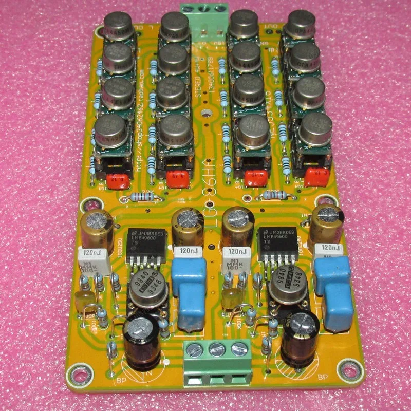 For OPA2111 + LME49600 + OPA445 High Current Fully Balanced Amplifier Board LG86HA