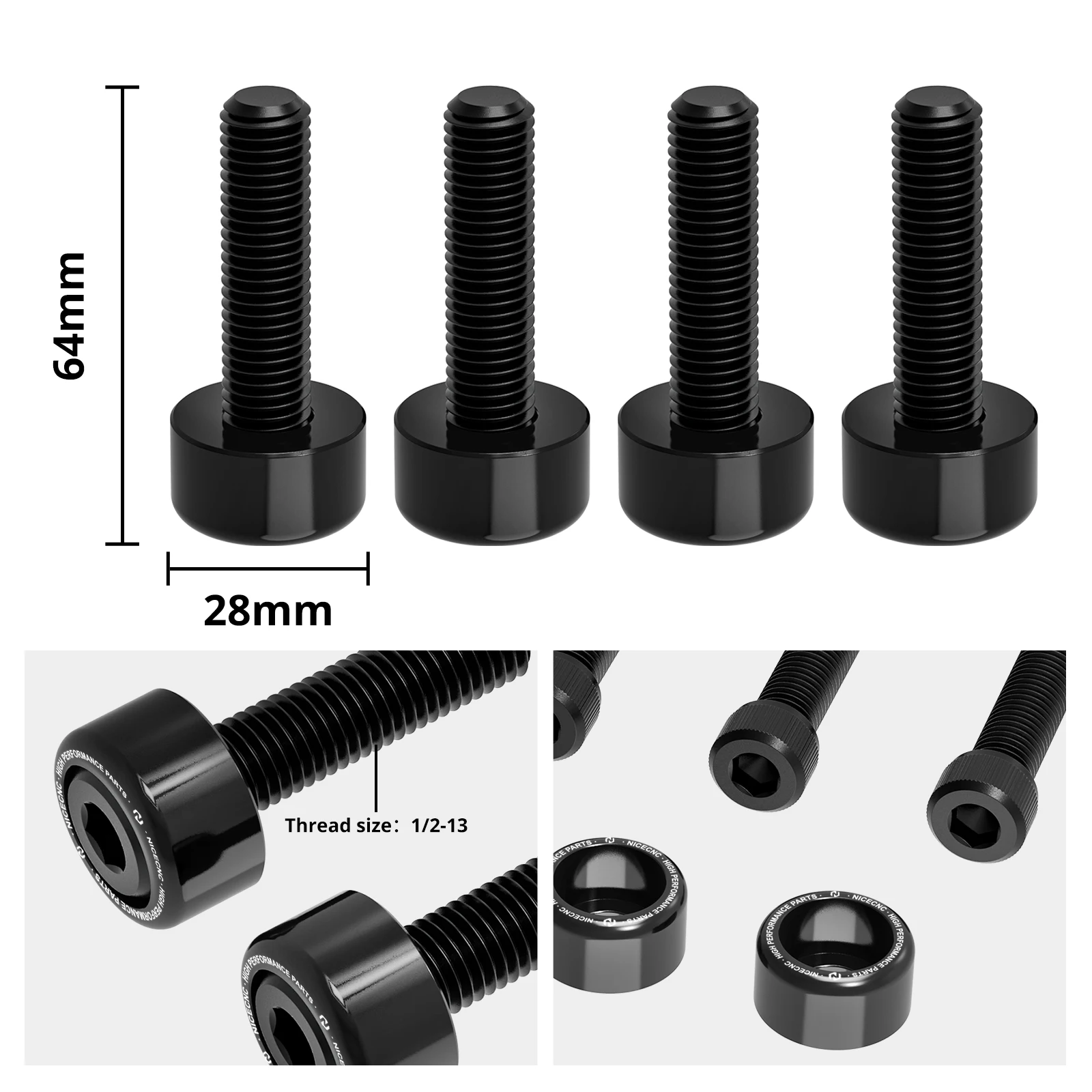 Rear Shock Suspension Screw Kit For Harley Road King FLHR Police FLHP Street Glide 2008-2023 Road King Classic FLHRC 2007-2020