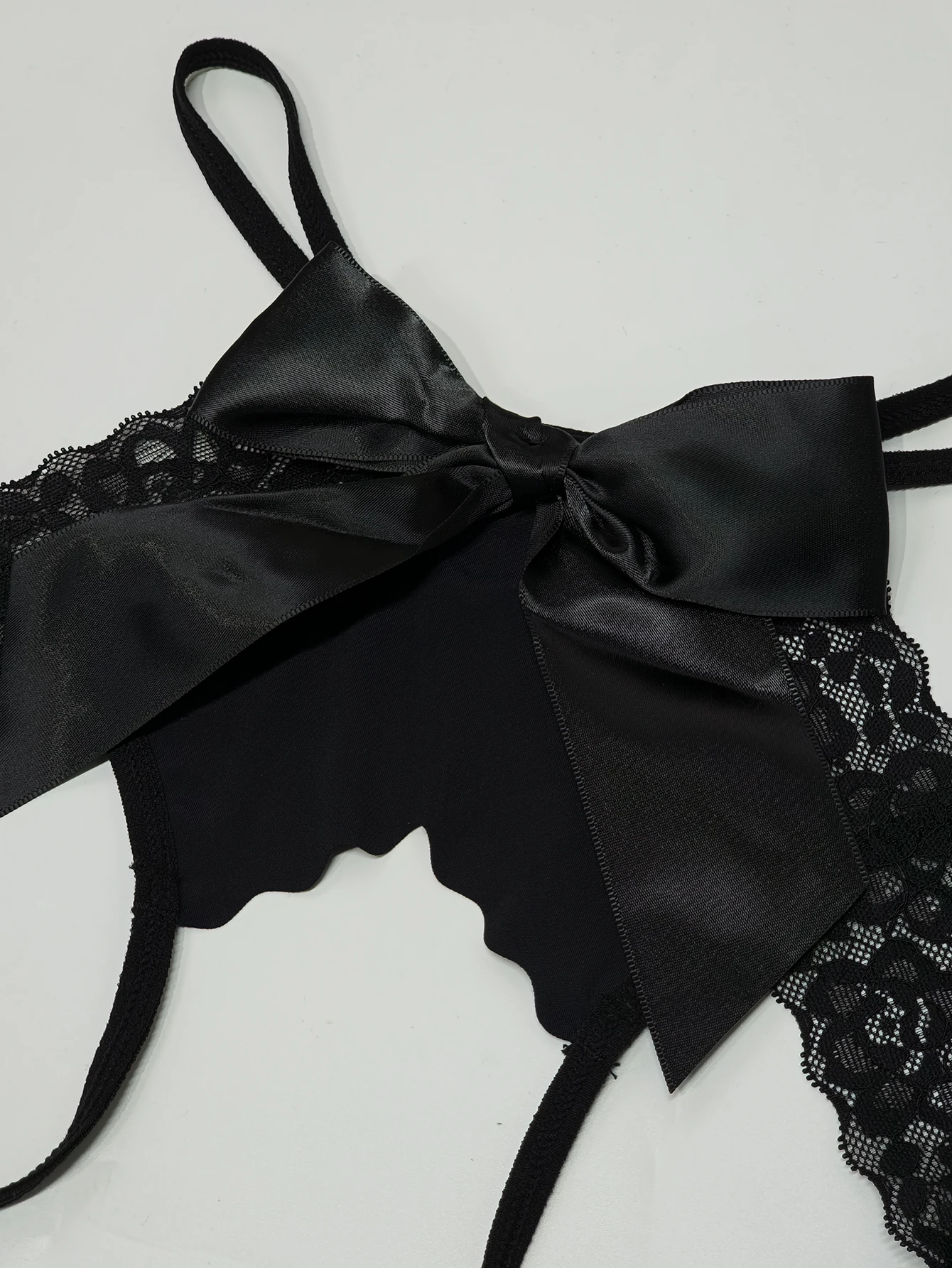 ملابس داخلية نسائية بدون حمالات جي سترينج مع أنا أحب زوجي يطبع ملابس داخلية مثيرة مفتوحة المنشعب للإناث مقاس كبير