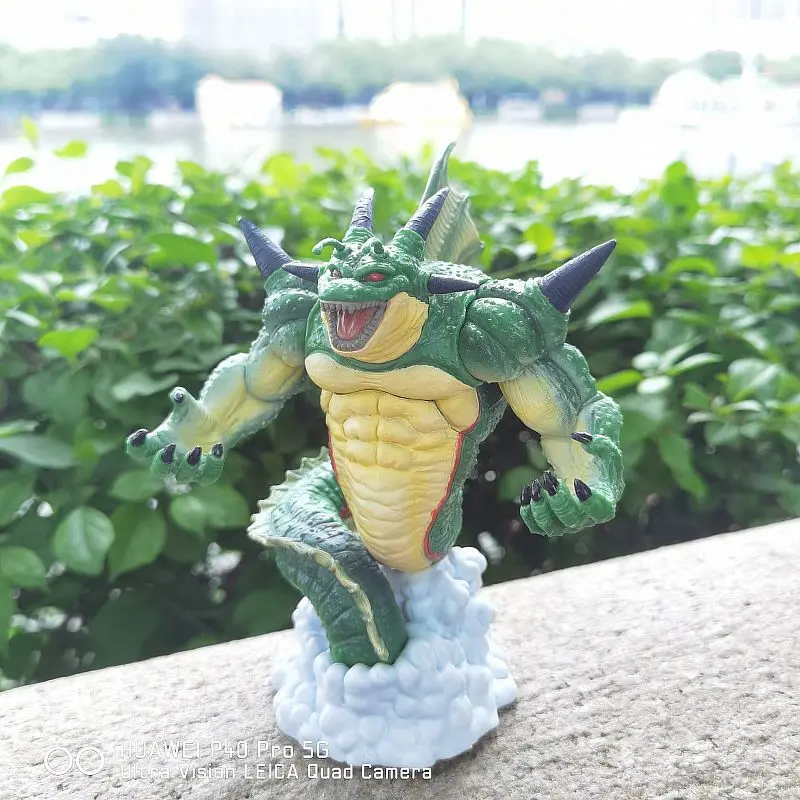 16cm Dragon Ball Z Figure DBZ Goku Shenron Wish Shenlong Action Figurs Fat Namek Dragon Polunga Mini PVC Collect Model Toy，16cm