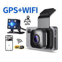 Car DVR WiFi GPS 1080P Full HD Dash Cam Rear View Car Camera Dashcam Video Recorder Registrator Auto Car Accessories Black Box