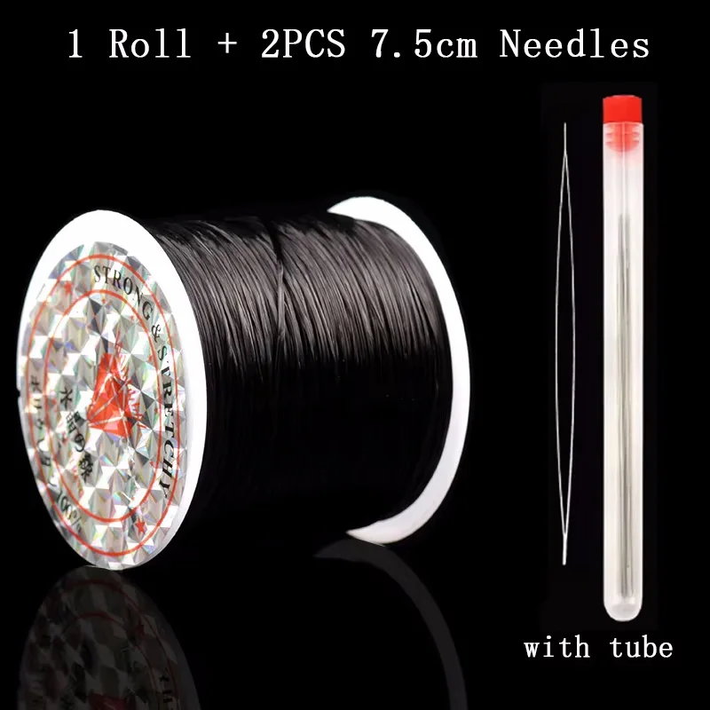 40M 0,7 mm sieraden draad stretch elastische kralen koord kristal string lijn draad voor sieraden maken kralen armbanden DIY touw