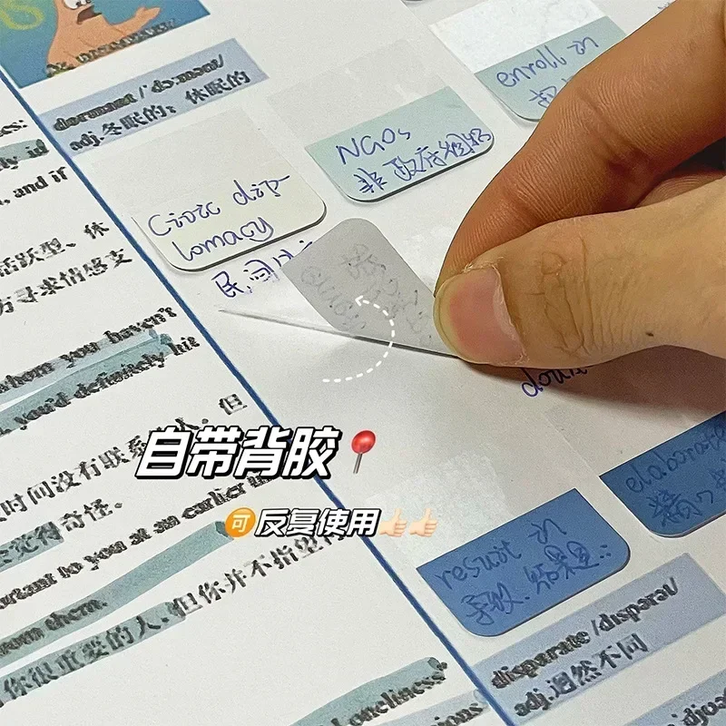 Sticky Index Tabs Multicolor Classification Stickers Sticky Index Label 120PCS Memo Notebook Sticker Office Supplies