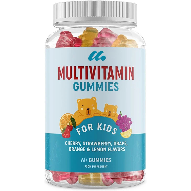 

Children's complex vitamin gummies | Vitamin A, B, C, D, and zinc | Daily complex vitamins | Non GMO | 60 gummies