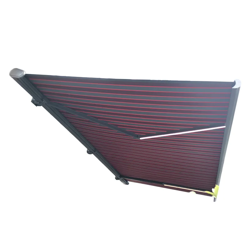 

Awning, electric remote control, telescopic full box