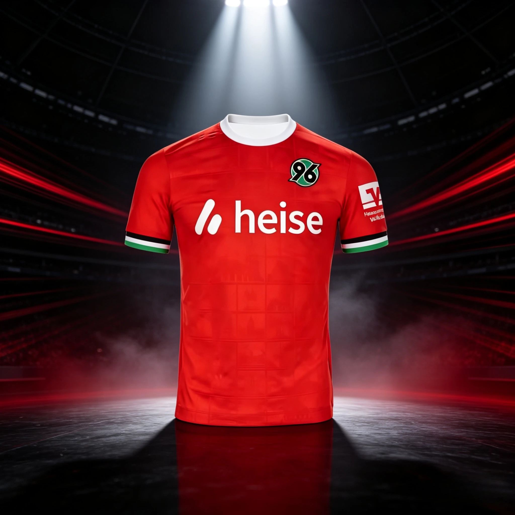 2026 New Hannover 96 26-27 Season Home and Away Jerseys Summer Sports Casual T-Shirts Adult/Children's Tops Family Matching