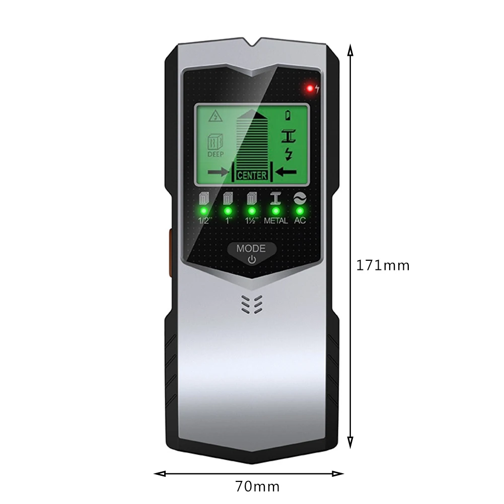 5/3 in 1 Studs Metal Detector Sensor Wall Scanner AC Wood Finder Cable Wires Depth Tracker Electric Box Finder Wall Detector