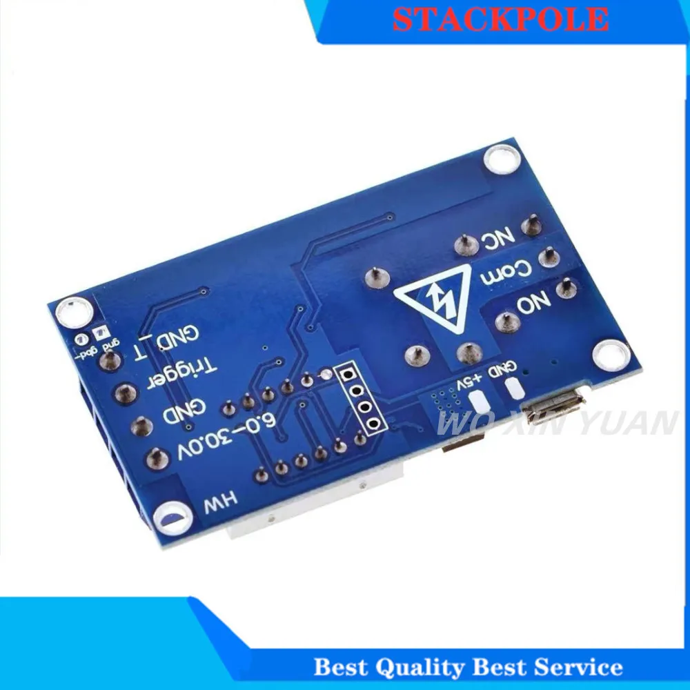 6-30V Relay Module Switch Trigger Time Delay Circuit Timer Cycle Adjustable 828 Promotion