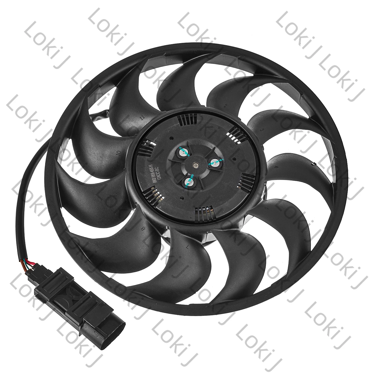 Left Driver Side Main Cooling Fan 8K0959455H,8K0 959 455 H For AUDI A4 B8 2008-2010,A5 3.0 TDI quattro