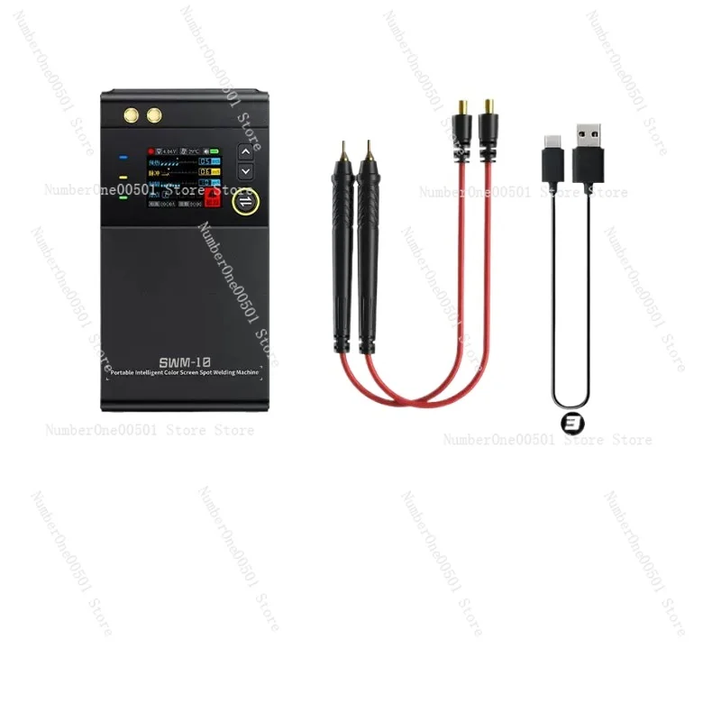 SWM-10 Portable Spot-Welder Handheld Small 18650 Lithium Battery Portable Battery for Mobile Phones Welding Head Professional