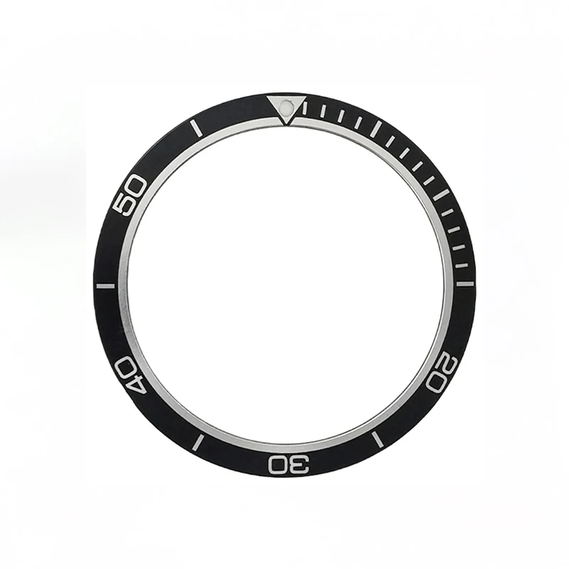 38mm x 31,5mm flache Mode Aluminium Uhr Lünette Einsatz passt skx007 skx009 srpd Uhrengehäuse nh36 nh35 Uhrwerk Männer Uhren teile – Detail 10