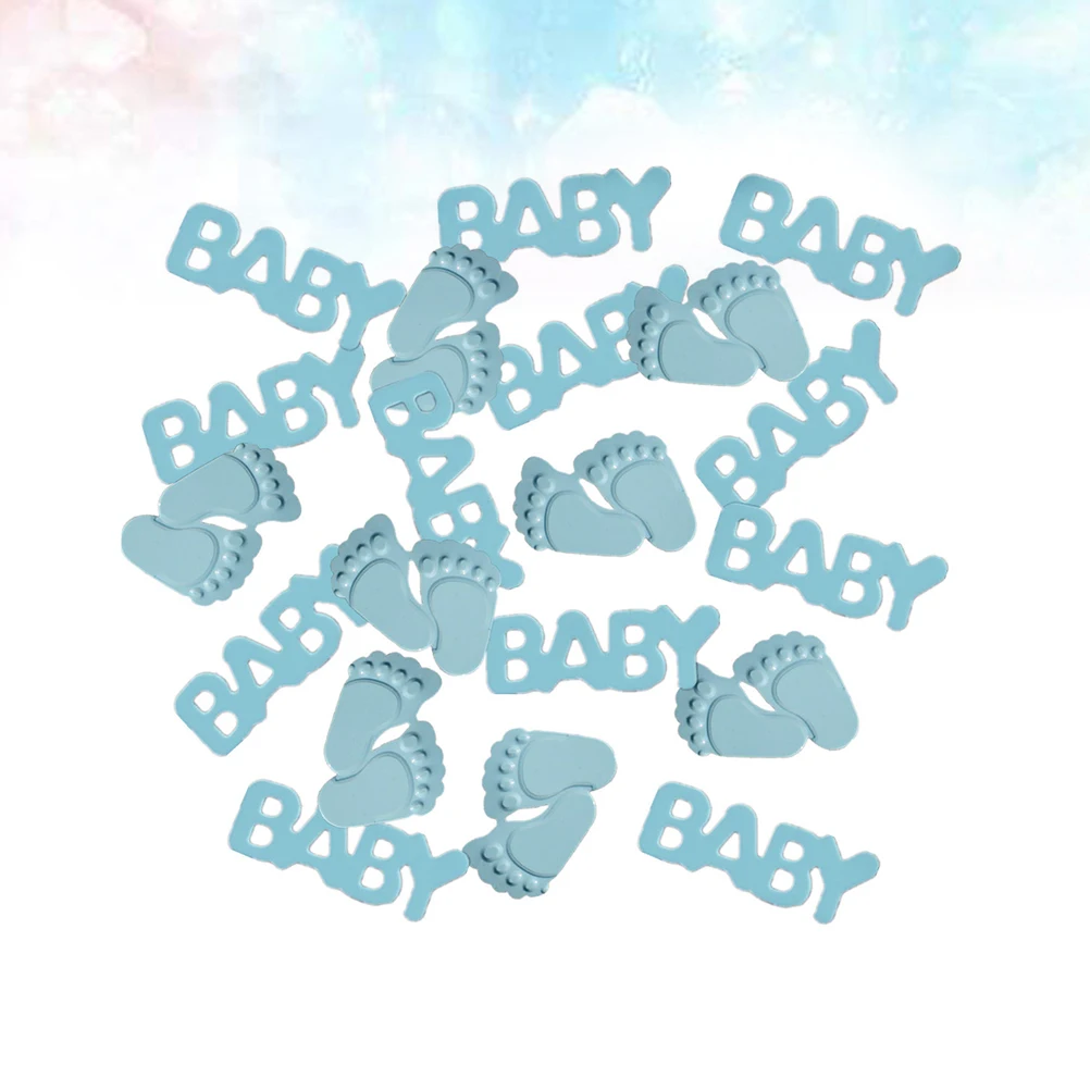 

1 set Confetti Decorations for Kids Parties Baby Shower Creative Shape Gender Theme Party Supplies Sprinkle Table Decorations