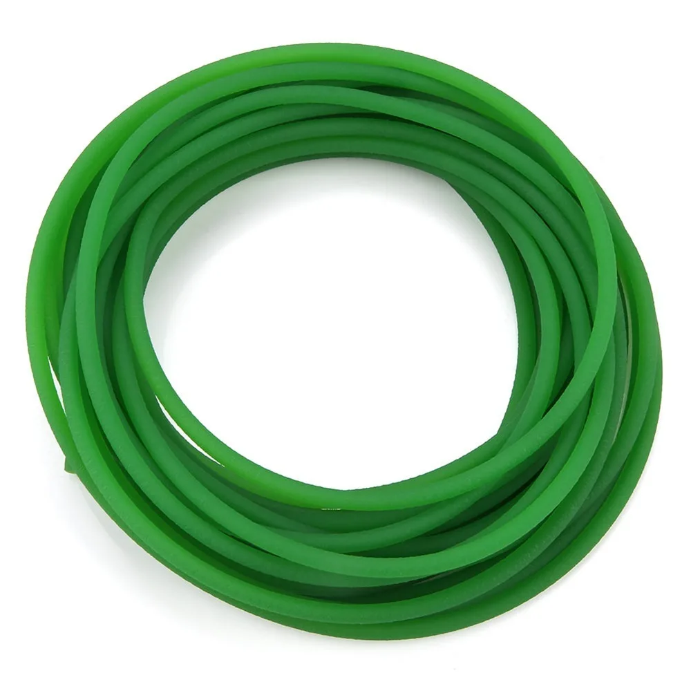Rough Surface Polyurethane Round Belt 10m Length 32.8Ft Length Round Belting Belt High-Performance 6mm Diameter