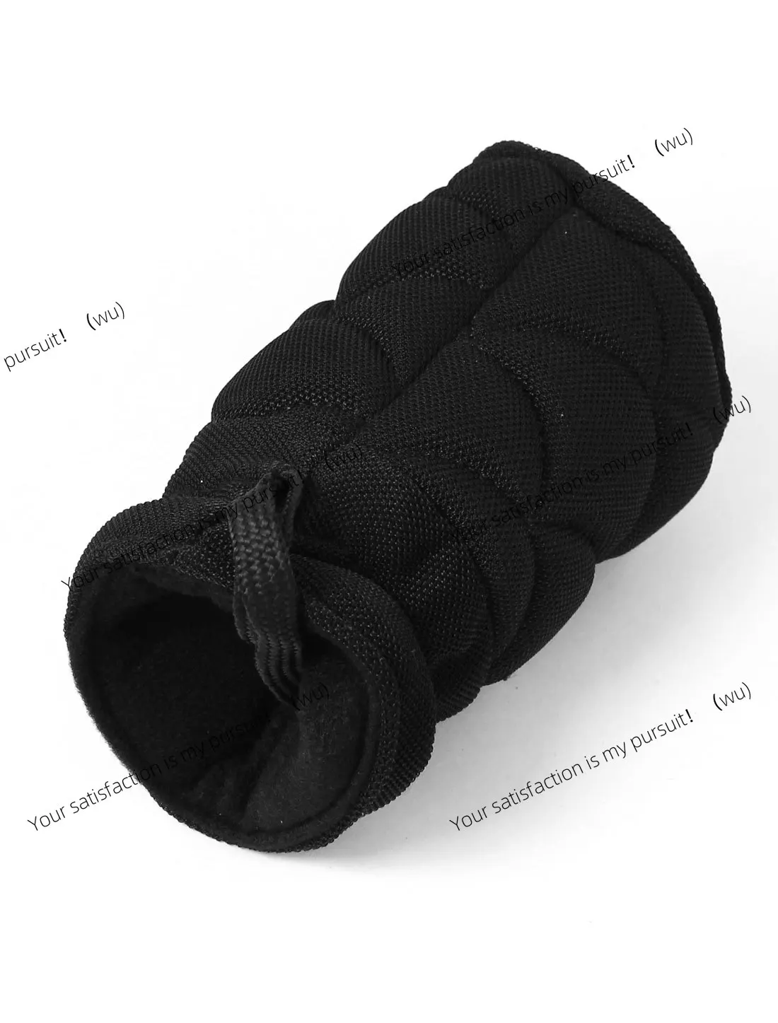 

Black Nylon Drawstring Closure Automotive Auto Gear Shift Knob Cover Protector