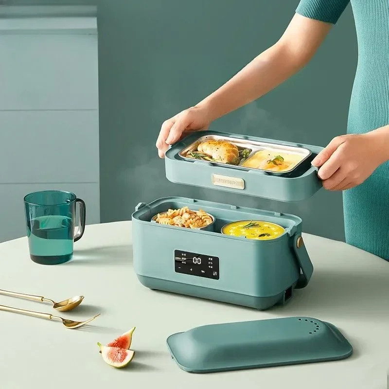 

Electric lunch box new electric lunch box heating insulation plug-in office self-heating portable steaming hot rice artifacts