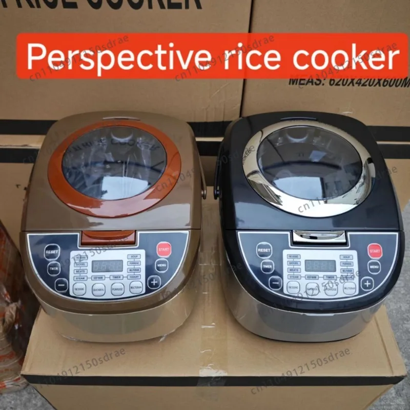 Electric Rice Cooker 5L Timing Reservation Food Heating Pressure Cooking Steamer 2-8 People Soup Stew Pot Cake 24H