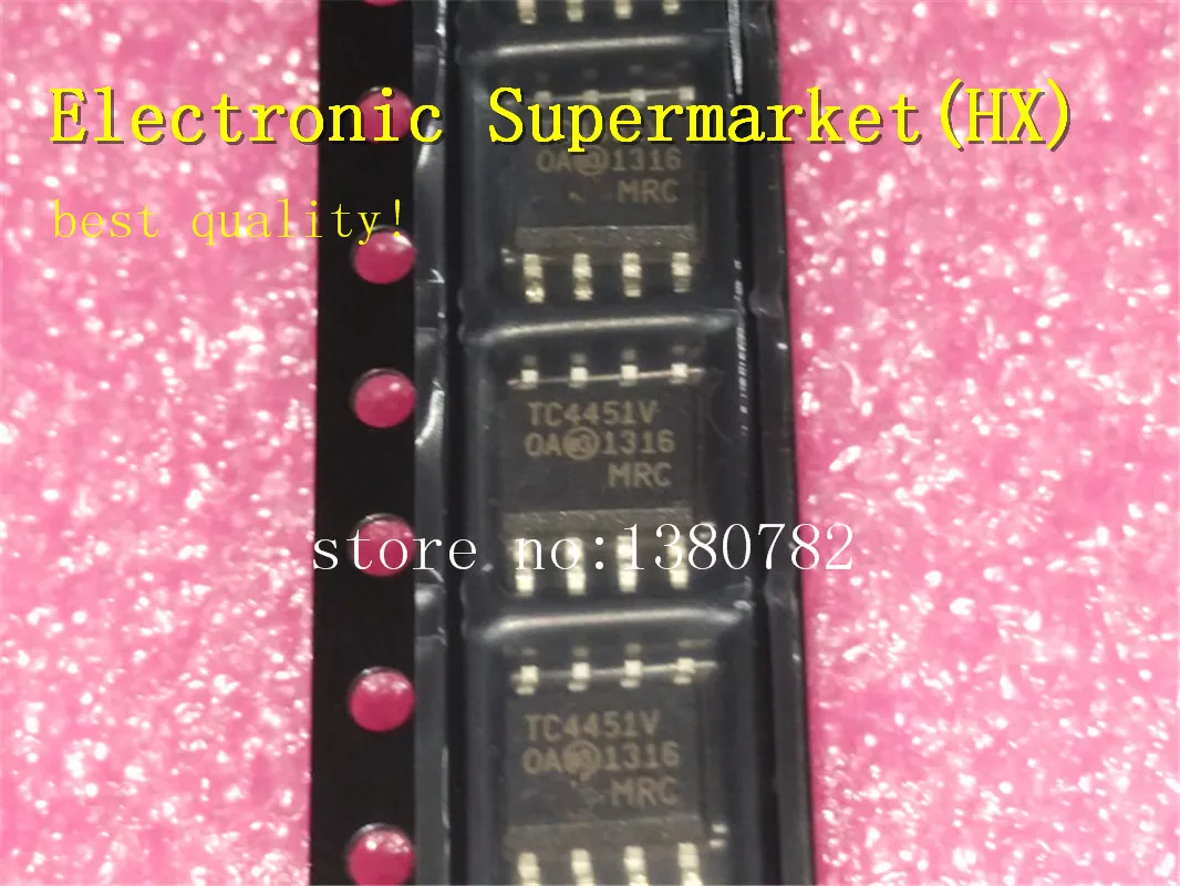 

Free Shipping 20pcs/lots TC4451VOA TC4451 SOP-8 New original IC In stock!