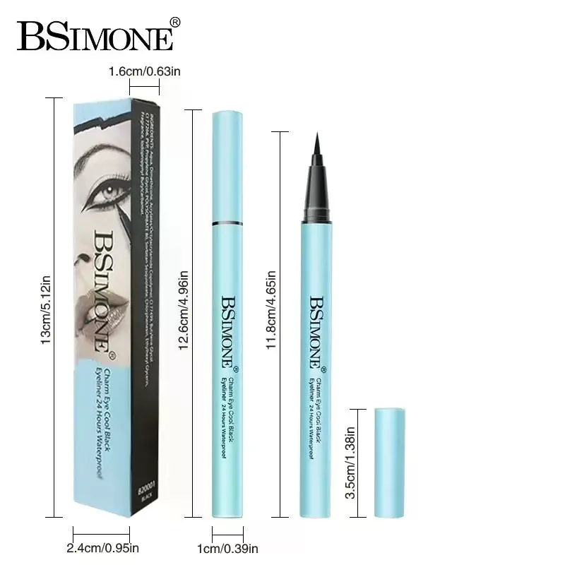 BSIMONE 2g Makeup Ultimate Black Liquid Eyeliner Long-lasting Waterproof Eye Liner Pencil Pen Nice Makeup Cosmetic Beauty Tools