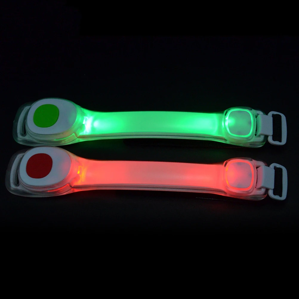 

LED Light Belt For Running Reflective Sports Strap Blue Wearable Running Gear PVC Outdoor Camping Hiking Glow B