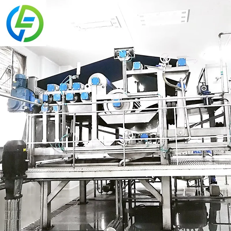 FOODLINE Mini Fruit To Juice Production Line Anti-clog Pulping Hopper Easy Clean SUS304 Processing Tank
