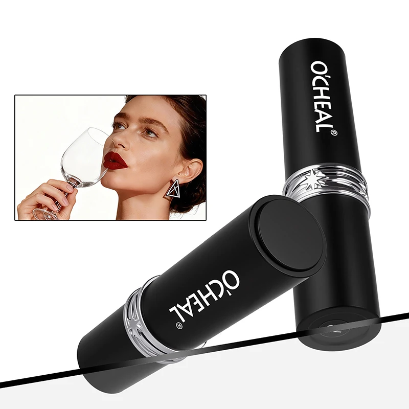 O'CHEAL Soft Mist Non-Stain Lipstick Matte Smooth, sanft anliegend auf den Lippen, leuchtend gefärbt, wasserfest, langanhaltendes Lippen-Make-up