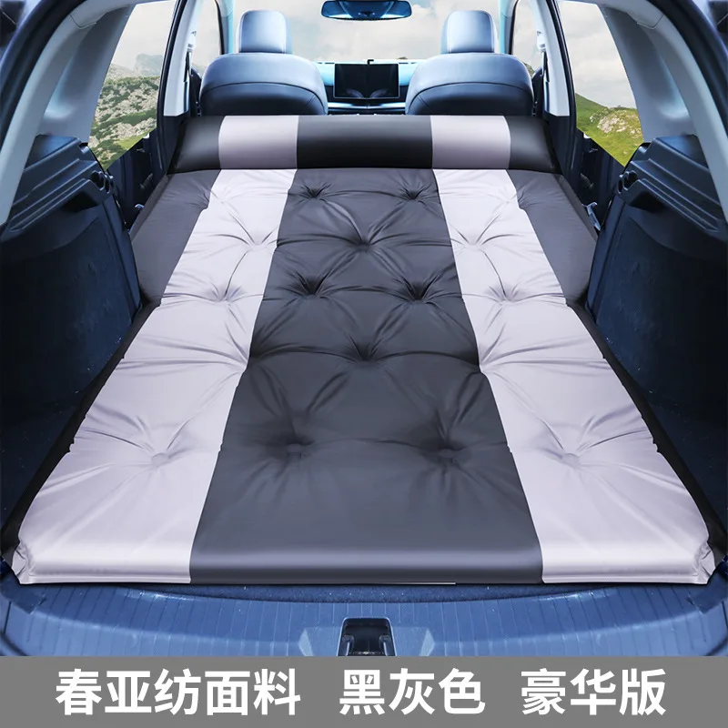 Auto Inflatable Car Mattress SUV Trunk Bed Moisture-Proof Pad For Self-Driving Camping