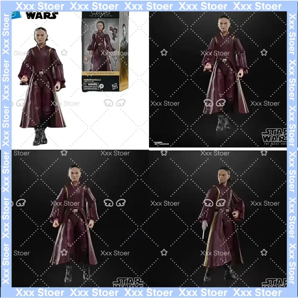 新しいオリジナルアクションフィギュアおもちゃ-ハスブロ-スターウォーズ-パドメ・アミダラ-ブラックボックス用