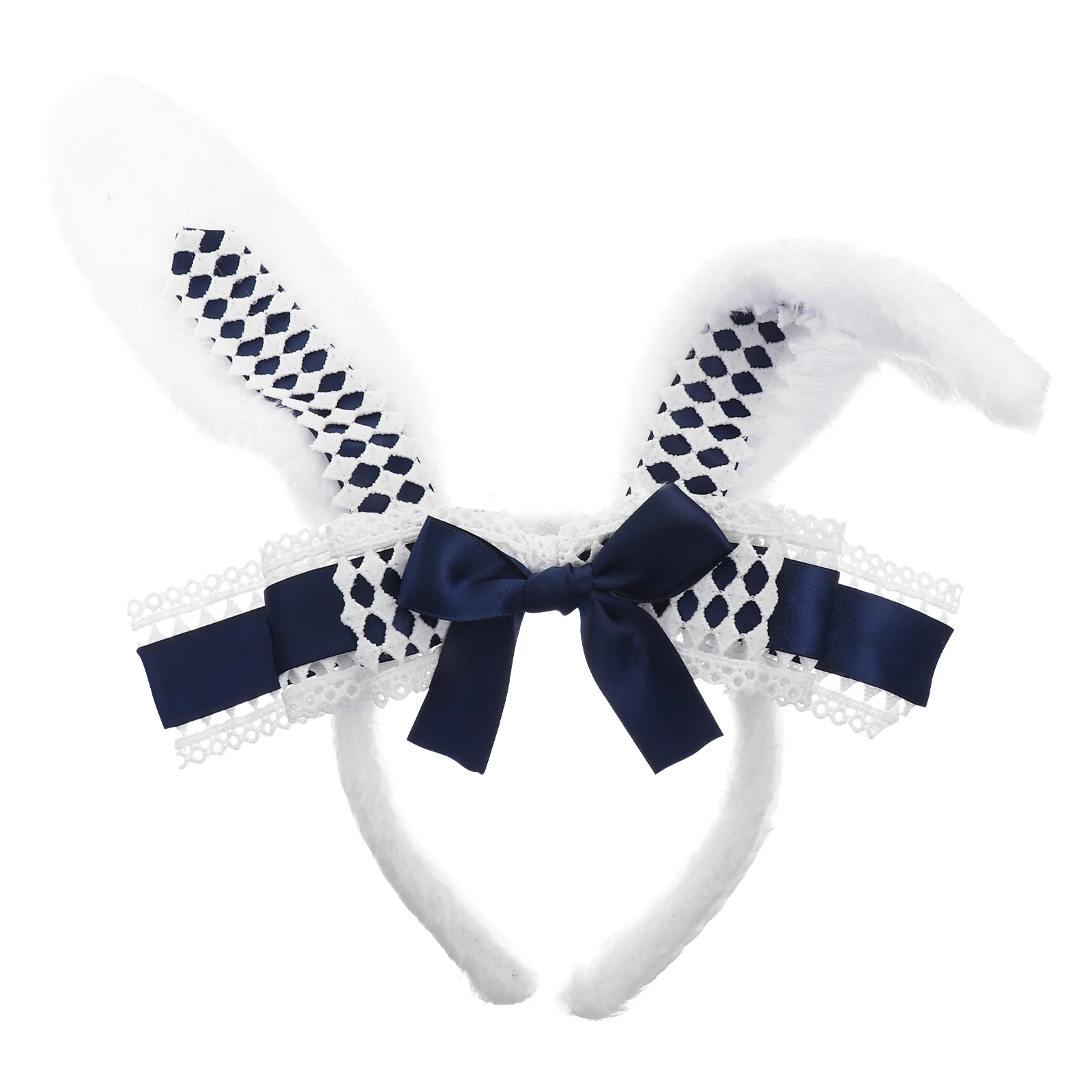

Rabbit Ear Headbands Comfortable Party Accessories Women Girl Cosplay Decorative Hairstyle Gift Animal Ears Hoop Bowknot