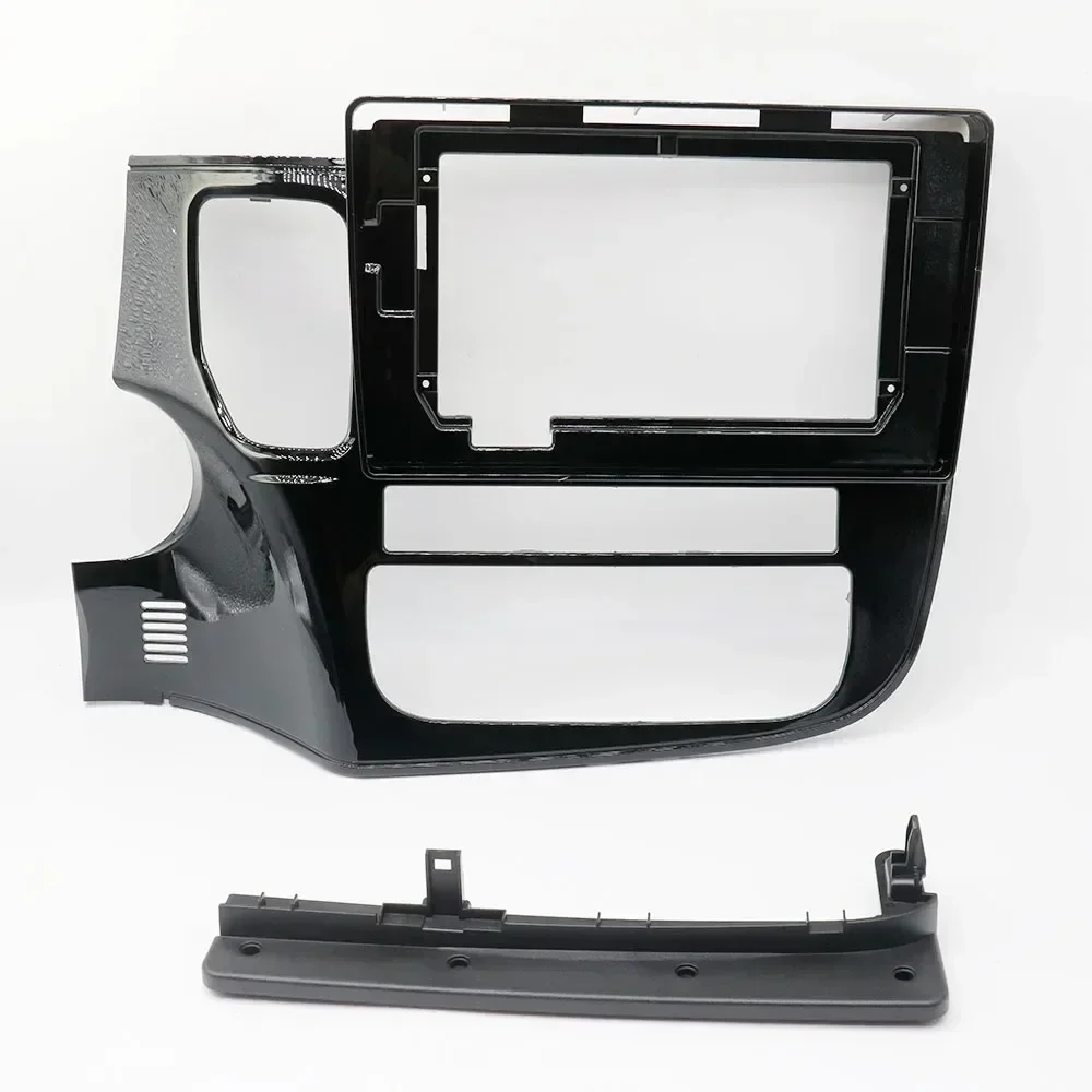 

9/10.1 Inch 2 Din Car Stereo Radio Fascia Panel For Mitsubishi Outlander 2014-2019 Android Audio Frame Cover Trim Kit Face Bezel