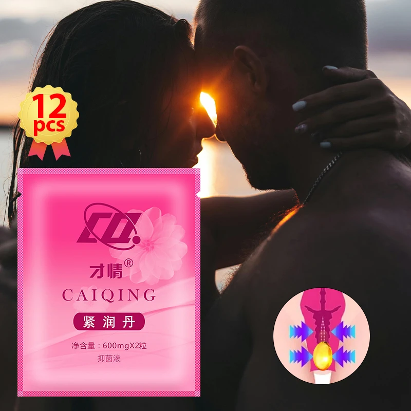 

12pcs Vaginal Tightening Capsules Female Orgasm Gel Libido Enhancer Exciter Women Vagina Shrinking Stimulant Climax Tight Oil