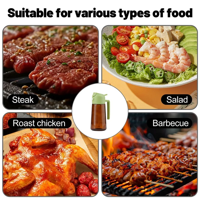 【Lowest-Price!】Kitchen Spray-Tool For Cooking, Air Fryer,BBQ Kitchen Spray-Tool For Oil And Vinegar