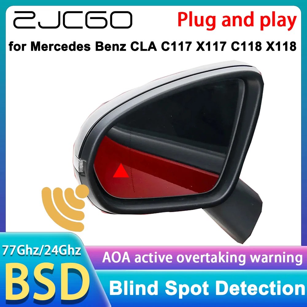 for Mercedes Benz CLA C117 X117 C118 X118 2013-2025 OEM Active Blind Spot Assist Detection Monitoring BSA System Radar Detector