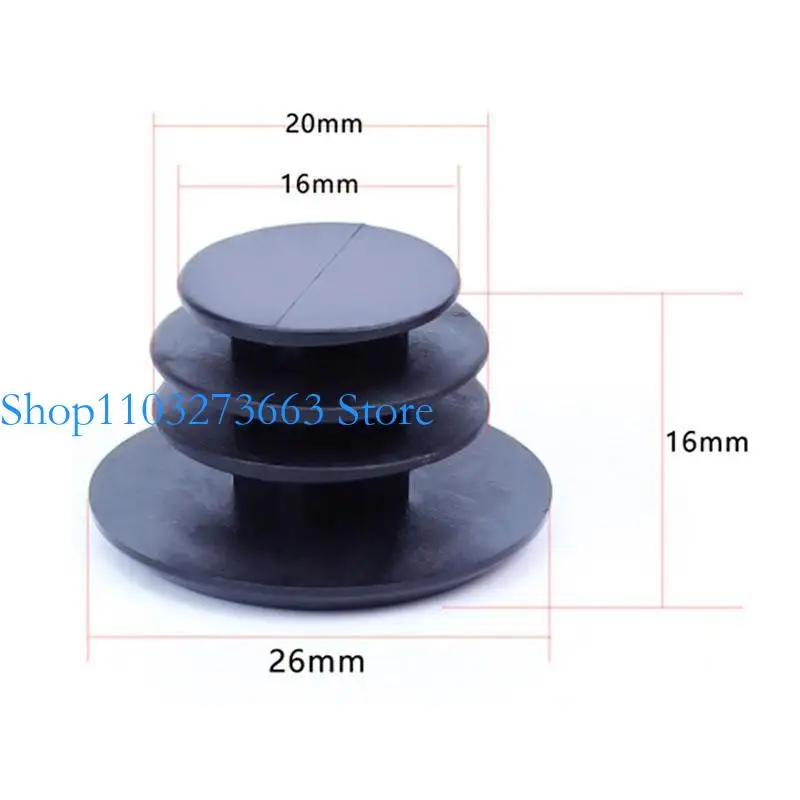 

R6FE Bar End Plugs Plastic Handlebars End Lid Bike Handlebars Plugs for Most Bicycles, Mountain Bike, Road Bikes