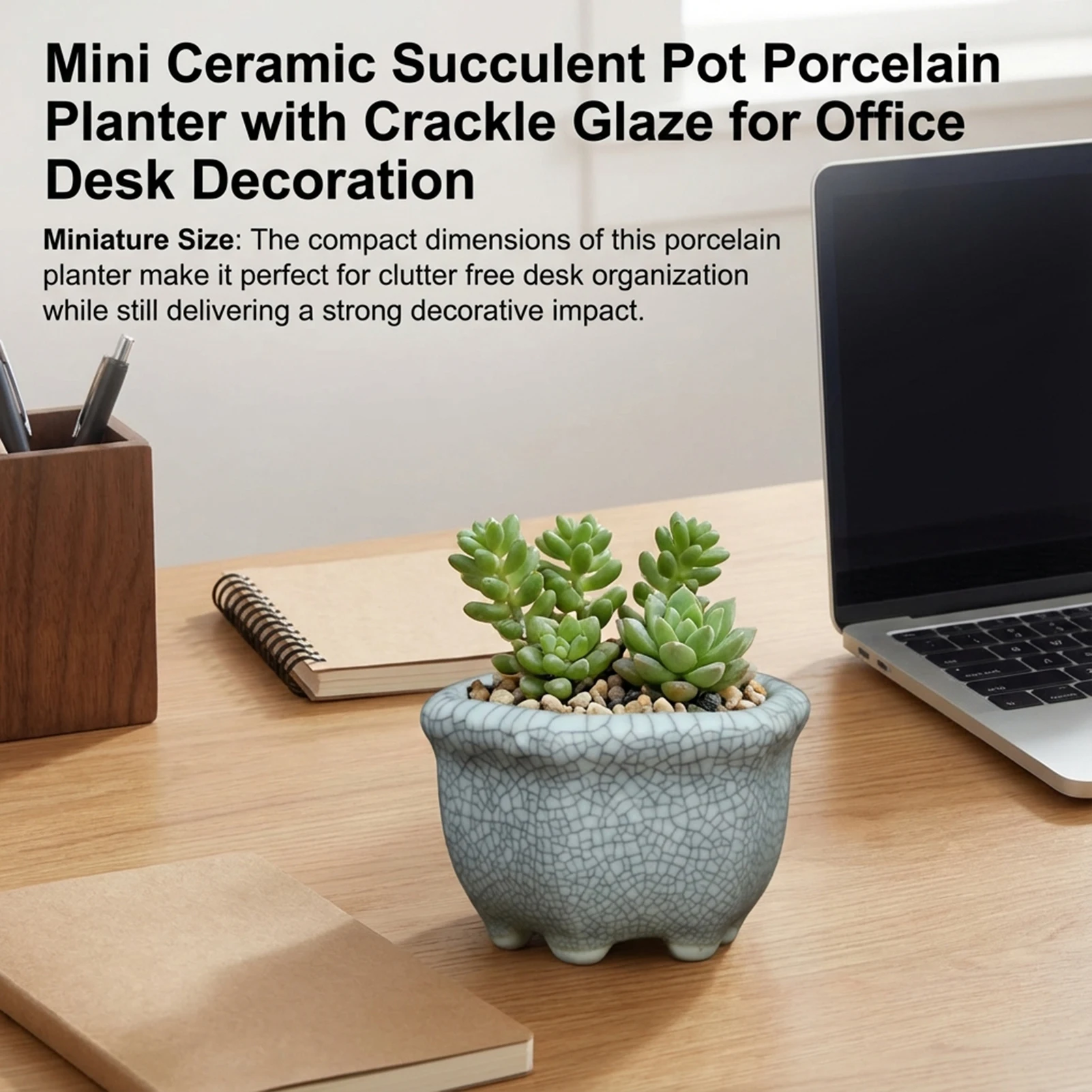 Mini Plant Pots Ceramic Garden Planter Pots Small Flower Plants Pot Chinese Style Art Design For Offices Bedrooms Decor