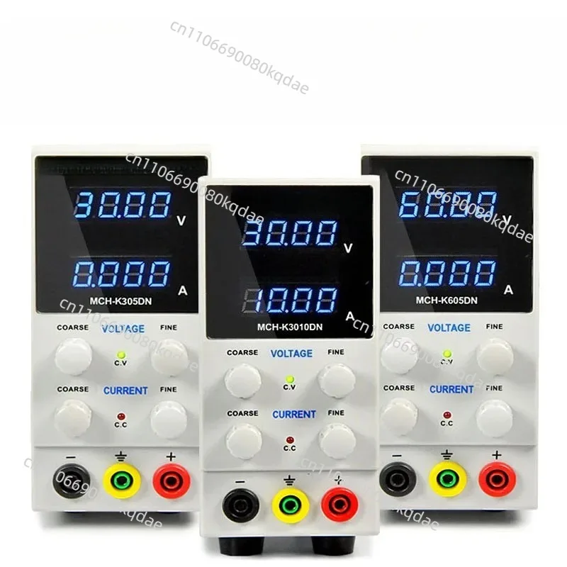 Adjustable DC Power Supply 30V 5A,Digital High‑Precision Ammeter Unit for Electronic Equipment Repair