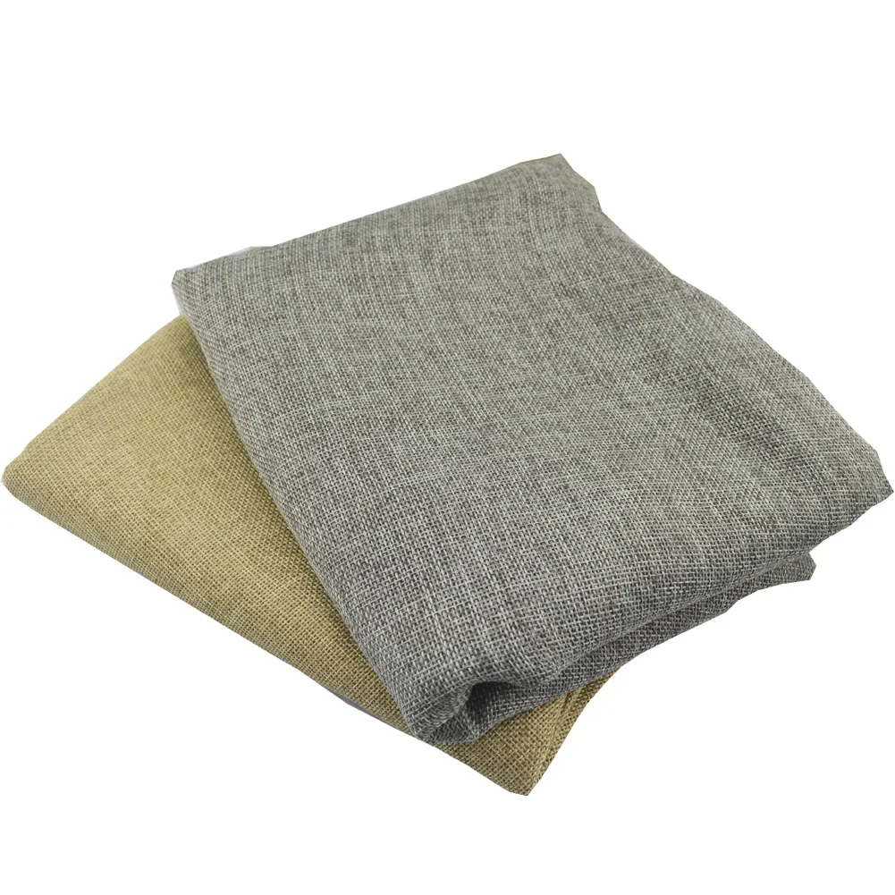 100cm x 150cm imitasyon keten çuval bezi yastık masa örtüsü kapı perdesi bagaj çantası ayakkabı kanepe kılıfı konfeksiyon kumaş