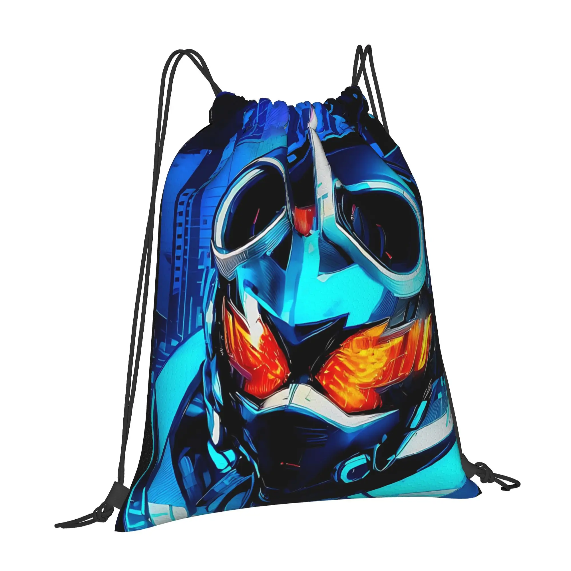 bag Pouch Kamen rider Gotchard  Drawstring Bags Sports Pouch Print Backpack Boy Girls School Shoe Bag