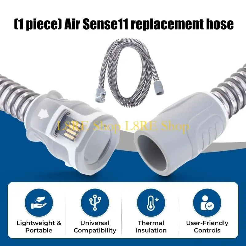 L8RE Easy Installation CPAP Tube Lightweight Flexible Portable Therapy Solution