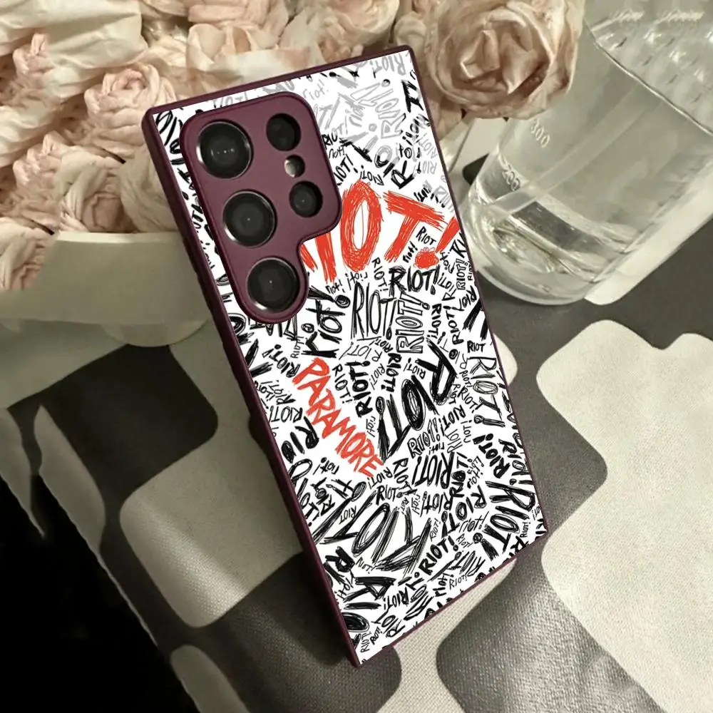 COOL Paramore Phone Case For Samsung Galaxy S26 S25 Edge S24 S23 S22 A17 A16 A26 A57 A37 A27 A56 Ultra Plus Fe Cover
