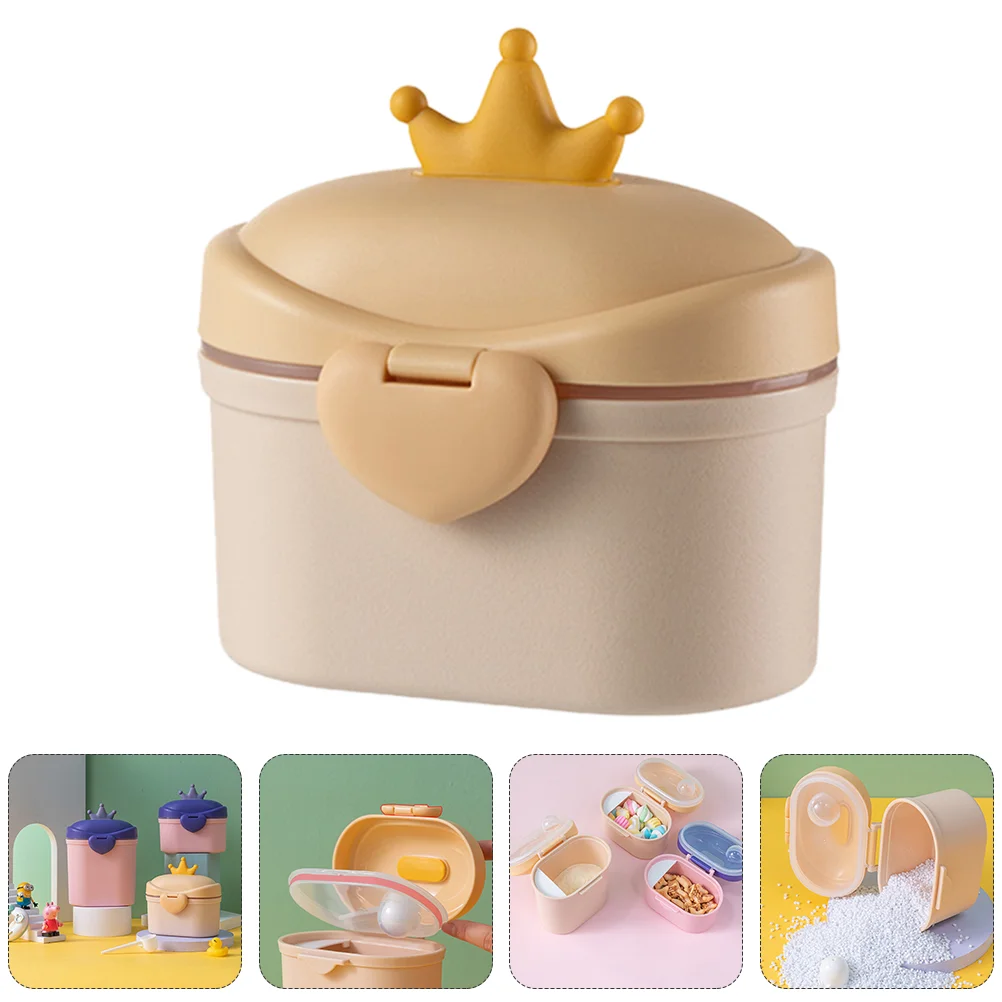 Travel Formula Holder Milk Powder Box Baby Dispenser Food Container Toddler Stackable Bottles