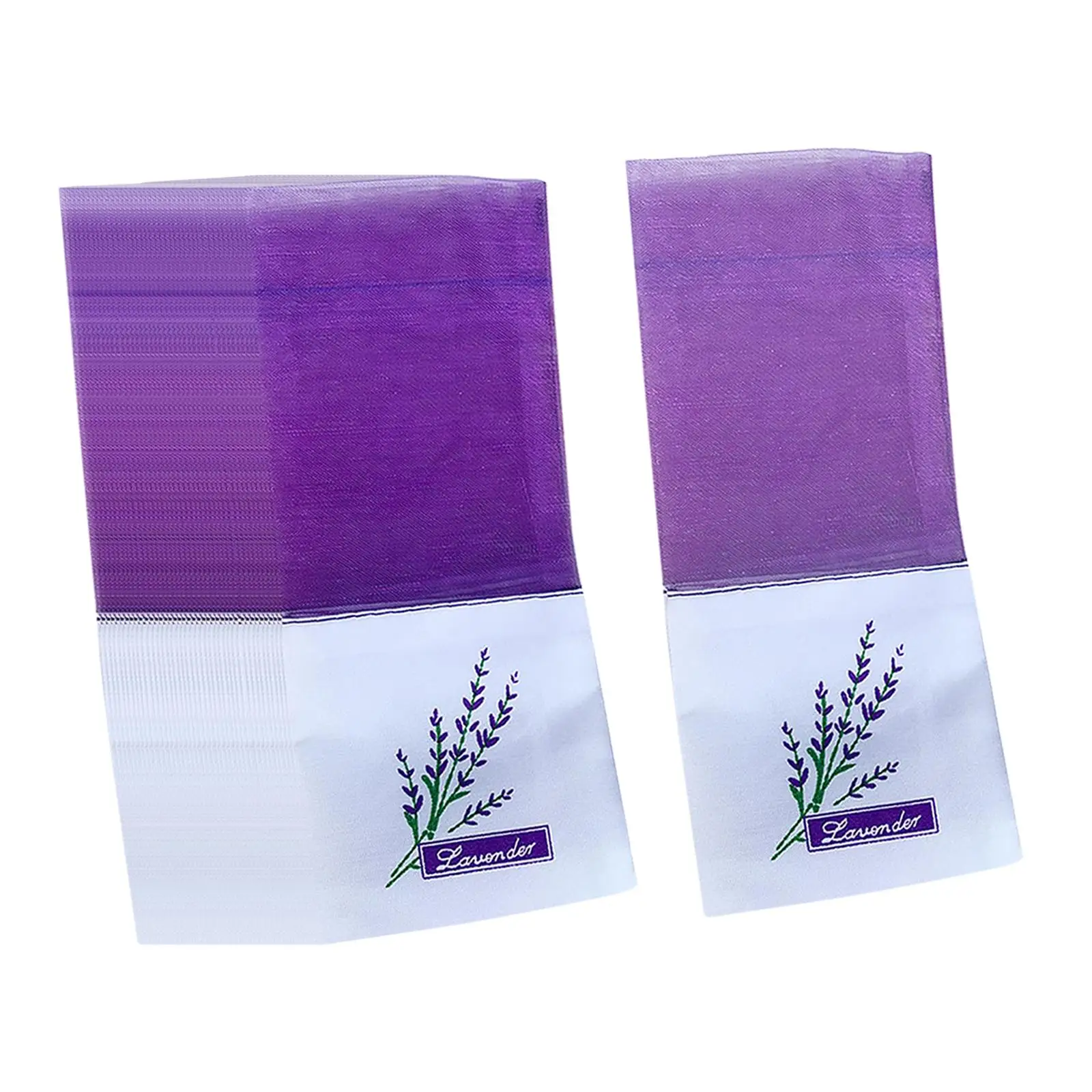 40 Pieces Empty Sachet Bag for Lavender Spice with Ribbons Small Mesh Bags