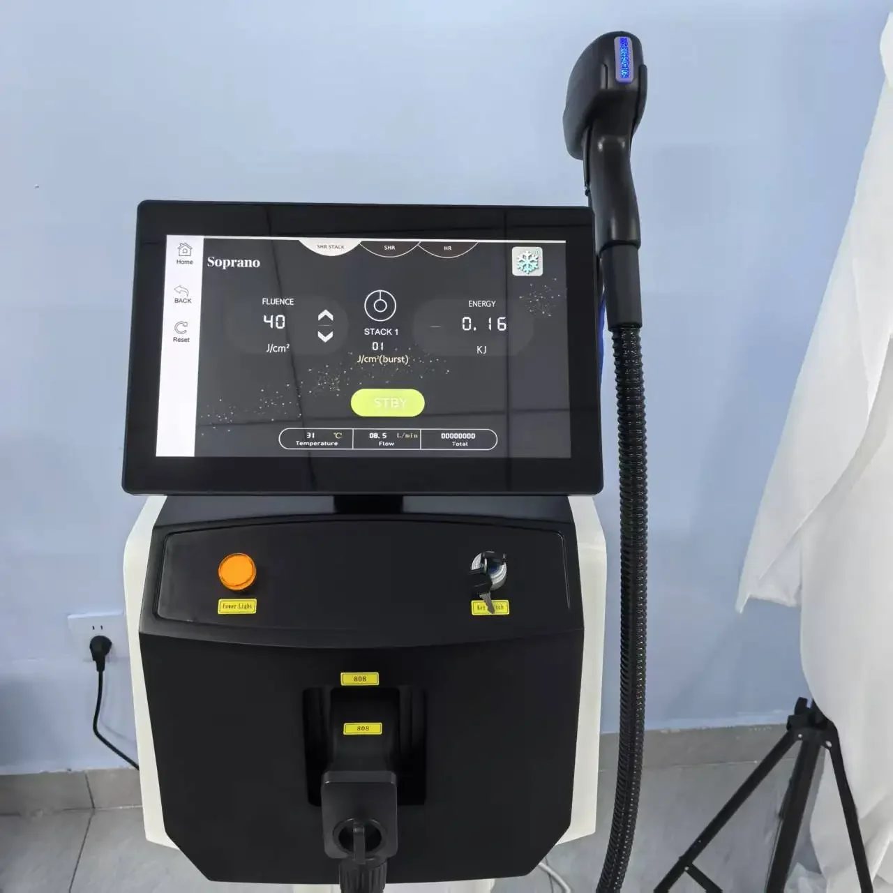 808 Diode Laser Machine Professional FAC Fast Axis Collimation 10 Bars Device Full Body Hair Removal Instrument For Salon Busine