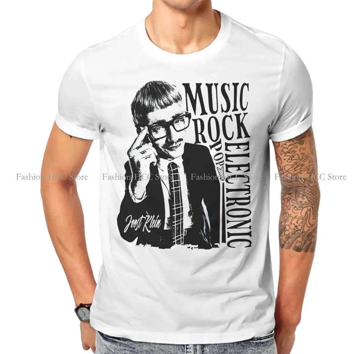 Glass Joost Klein Europapa Eurovisions T Shirt Punk O-Neck COTTON  Clothing